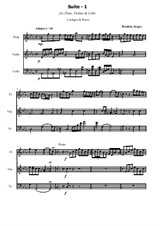 Suite No.1 part 1 - Adagio & Allegro